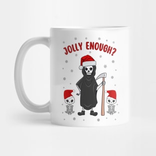 Christmas grump, grumpy Santa, funny Mug